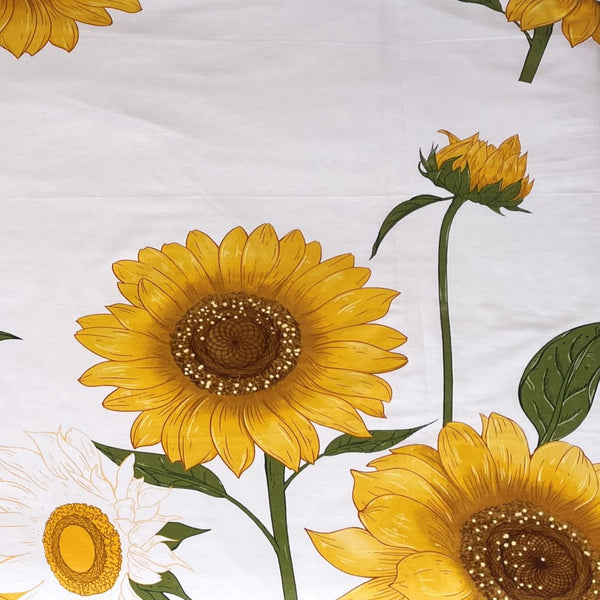 Drobinis audinys | Sunflower - Drobinis margintas audinys