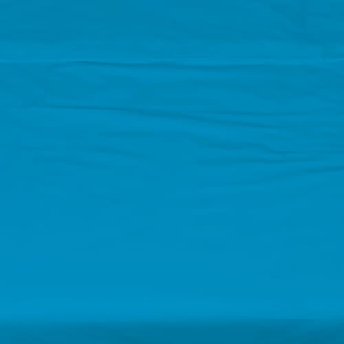 Siuvama drobinė paklodė su guma | Vivid blue - Drobinė