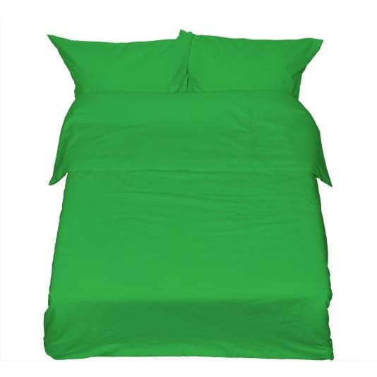 Siuvamas drobinis antklodės užvalkalas | Classic green -