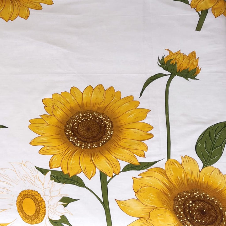 Siuvamas drobinis antklodės užvalkalas | Sunflower -