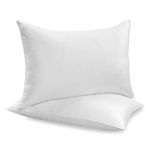 Siuvamas drobinis pagalvės užvalkalas | White - Siuvamas