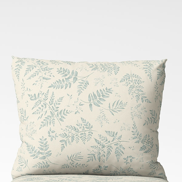 Ручной работы хлопковая наволочка | Willow Mist