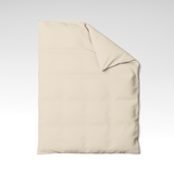 Ручной работы хлопковый пододеяльник | Ecru