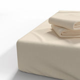 Handmade Cotton Fitted Sheet | Ecru