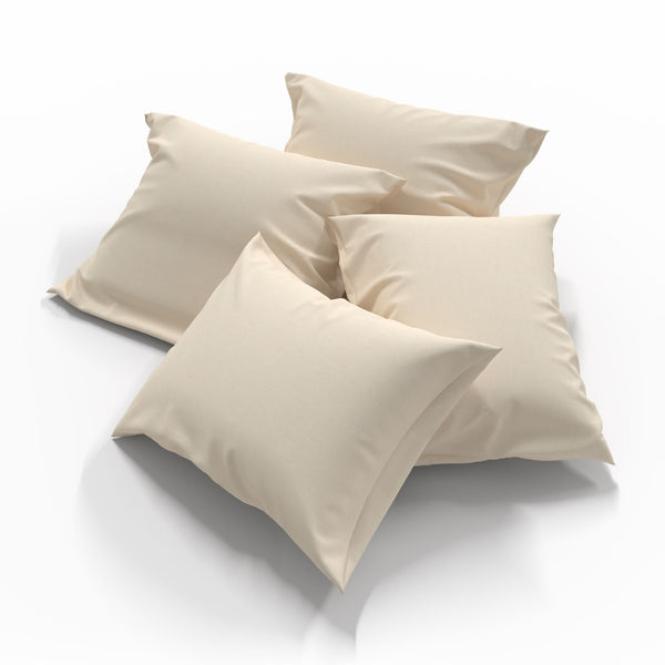 Handmade Cotton Pillowcase | Ecru