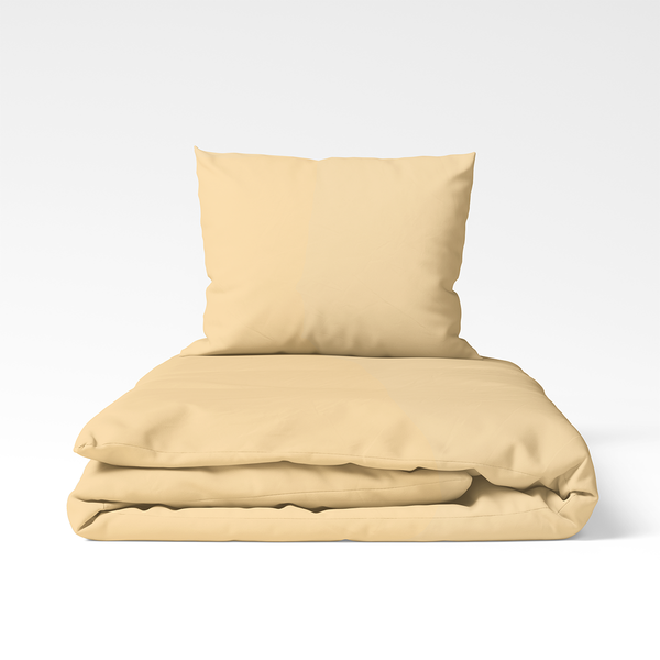 Handmade Cotton Bedding Set | Double Cream