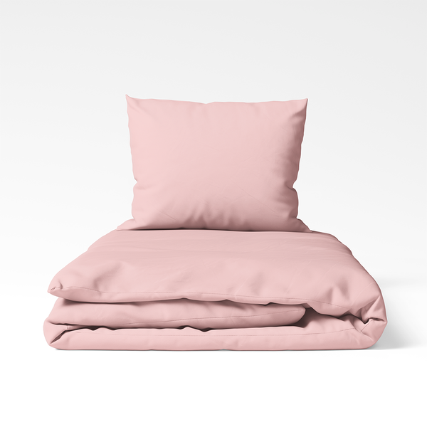 Handmade Cotton Bedding Set | Gossamer Pink