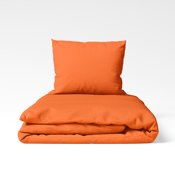 Handmade Cotton Bedding Set | Orange Peel