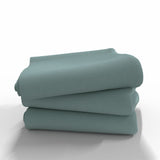 Ручной работы хлопковая простыня без резинки | Blue Surf