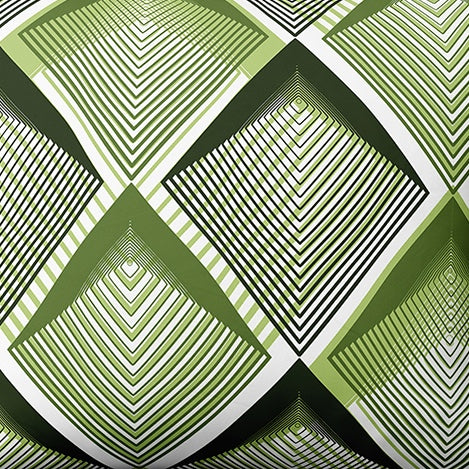 Raštuotas medvilninis audinys | Emerald Pulse