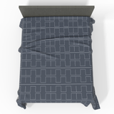 Ручной работы роскошная простыня без резинки Deluxe из сатина хлопка | Berlin