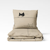 Ручной работы хлопковый пододеяльник | Kitty