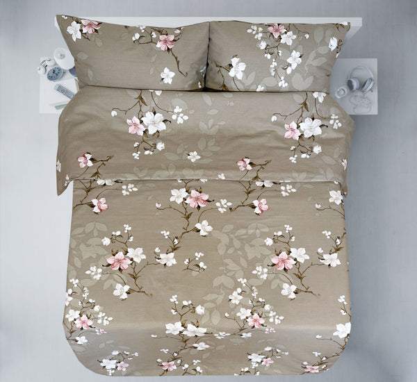 Last units of handmade cotton bedding set | Whispering Blossom