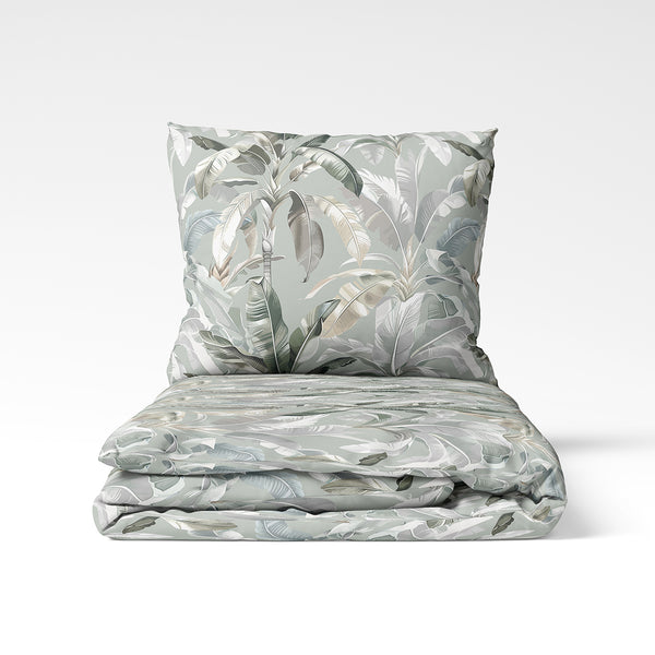 Rankų darbo medvilninis patalynės komplektas | Tropical Sage