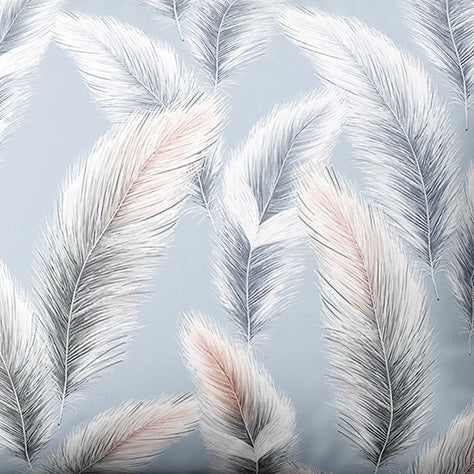 Raštuotas medvilninis audinys | Feather Sky