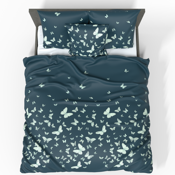 Sewn Deluxe Satin Cotton Bedding Set | Vienna