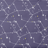 Patterned cotton fabric | Star Map