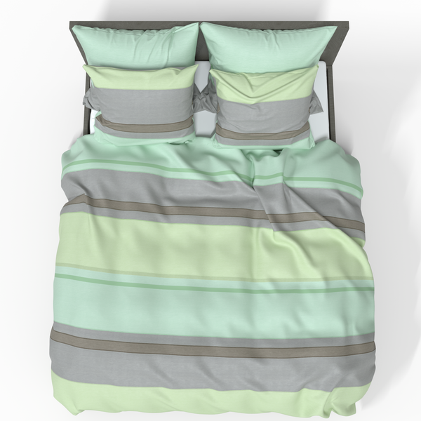 Sewn Deluxe Satin Cotton Bedding Set | Amsterdam