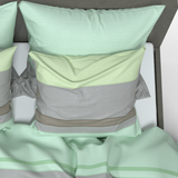 Prabangus Deluxe satino 100% medvilnės audinys | Amsterdam