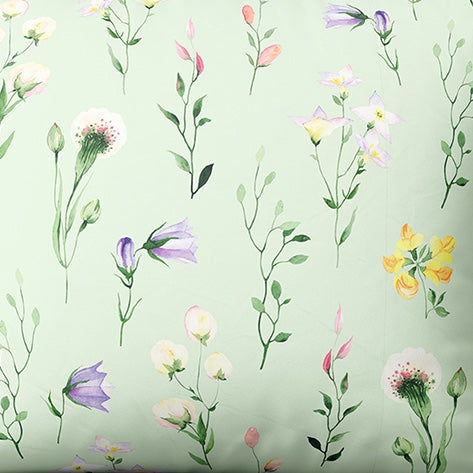 Raštuotas medvilninis audinys | Spring Dew