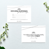 Подарочный купон Rustilė