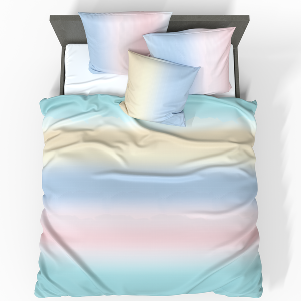 Sewn Deluxe Satin Cotton Bedding Set | Seoul