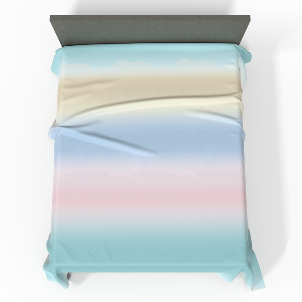 Deluxe satin sheet | Your selected design