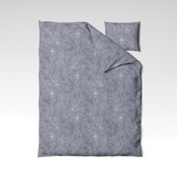 Ручной работы хлопковый комплект постельного белья | Silver Bloom