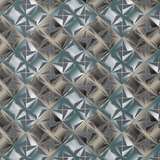 Rankų darbo medvilninis patalynės komplektas | Arctic Mosaic