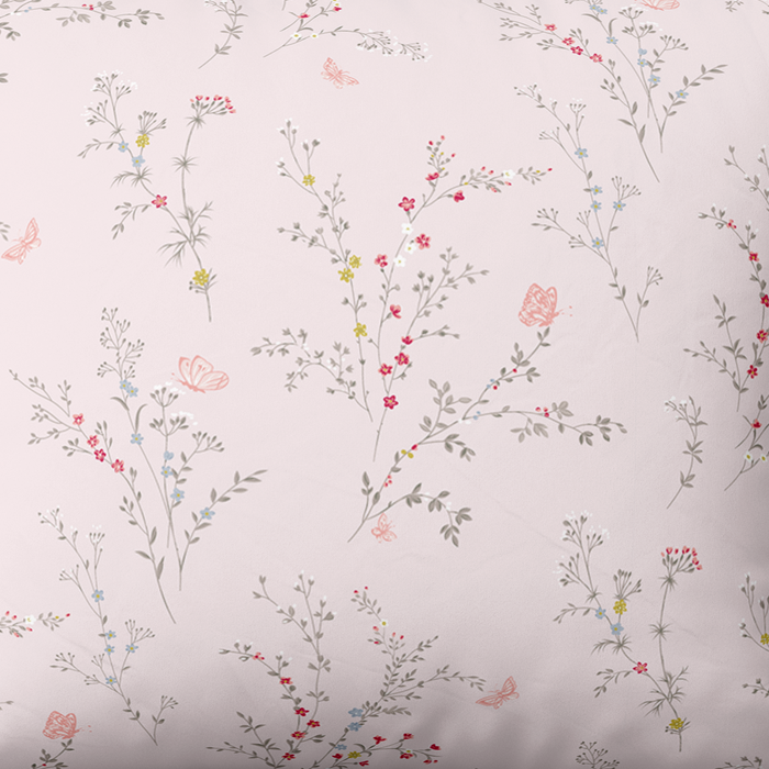 Handmade cotton bedding set | Butterfly Garden