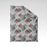 Ручной работы хлопковый пододеяльник | Crimson Blocks