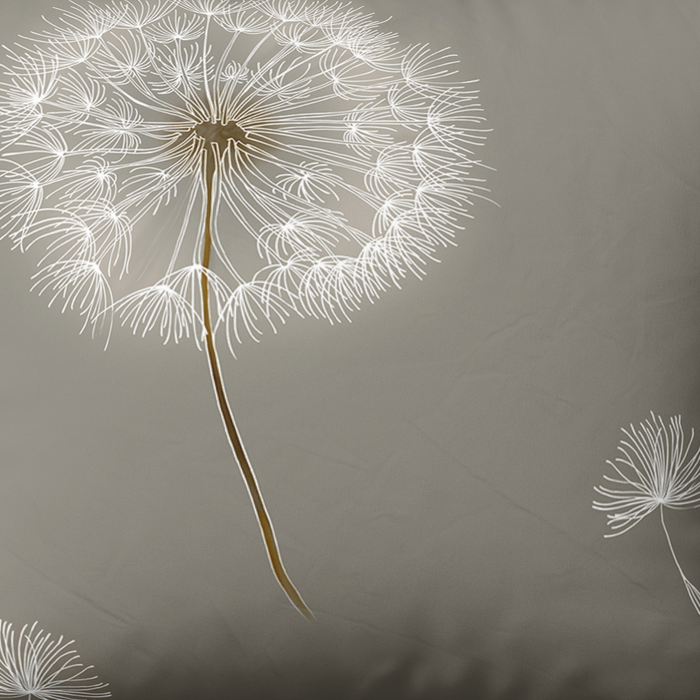Handmade cotton bedding set | Dandelion Whisper