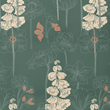 Handmade cotton bedding set | Forest Bells