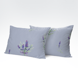 Handmade cotton pillowcase | Lavender Haze