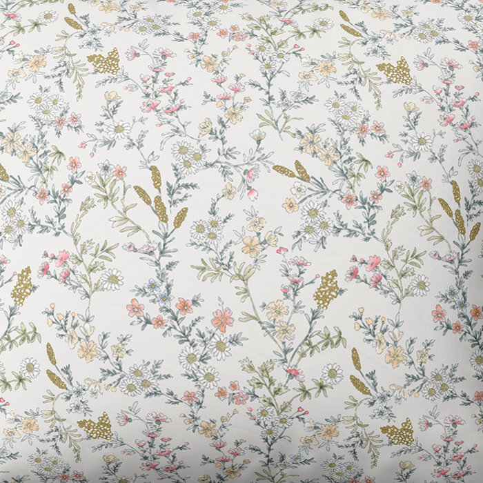 Handmade cotton bedding set | Meadow Lace