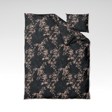 Raštuotas medvilninis audinys | Midnight Rose
