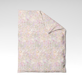 Handmade cotton duvet cover | Pastel Meadow
