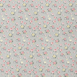 Ручной работы хлопковый пододеяльник | Rosebud Grey