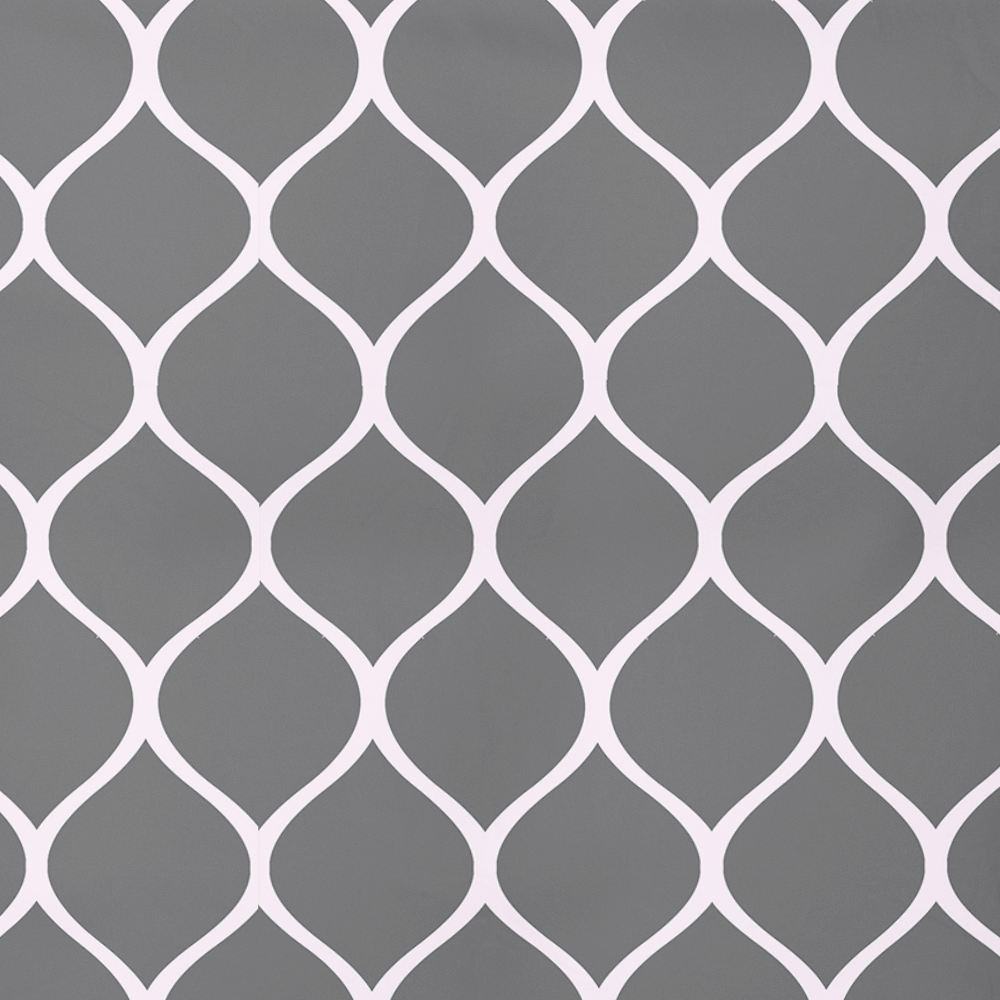 Rankų darbo medvilninis patalynės komplektas | Silver Trellis