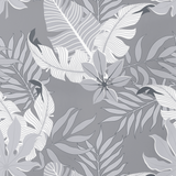 Handmade cotton bedding set | Silver Tropics