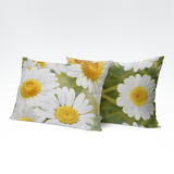 Handmade cotton pillowcase | Sunny Daisies