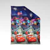 Handmade cotton duvet cover | Tokyo Race