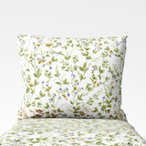 Handmade cotton pillowcase | Wildflower Meadow