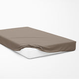 Jersey fitted sheet | Desert Taupe
