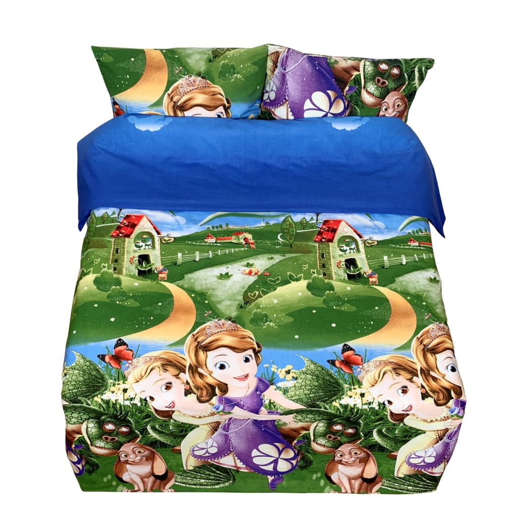 Roku darīts kokvilnas gultas veļas komplekts | Enchanted