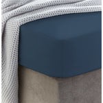 Sewn cotton fitted sheet with elastic | Titan - Cotton fitted sheet with