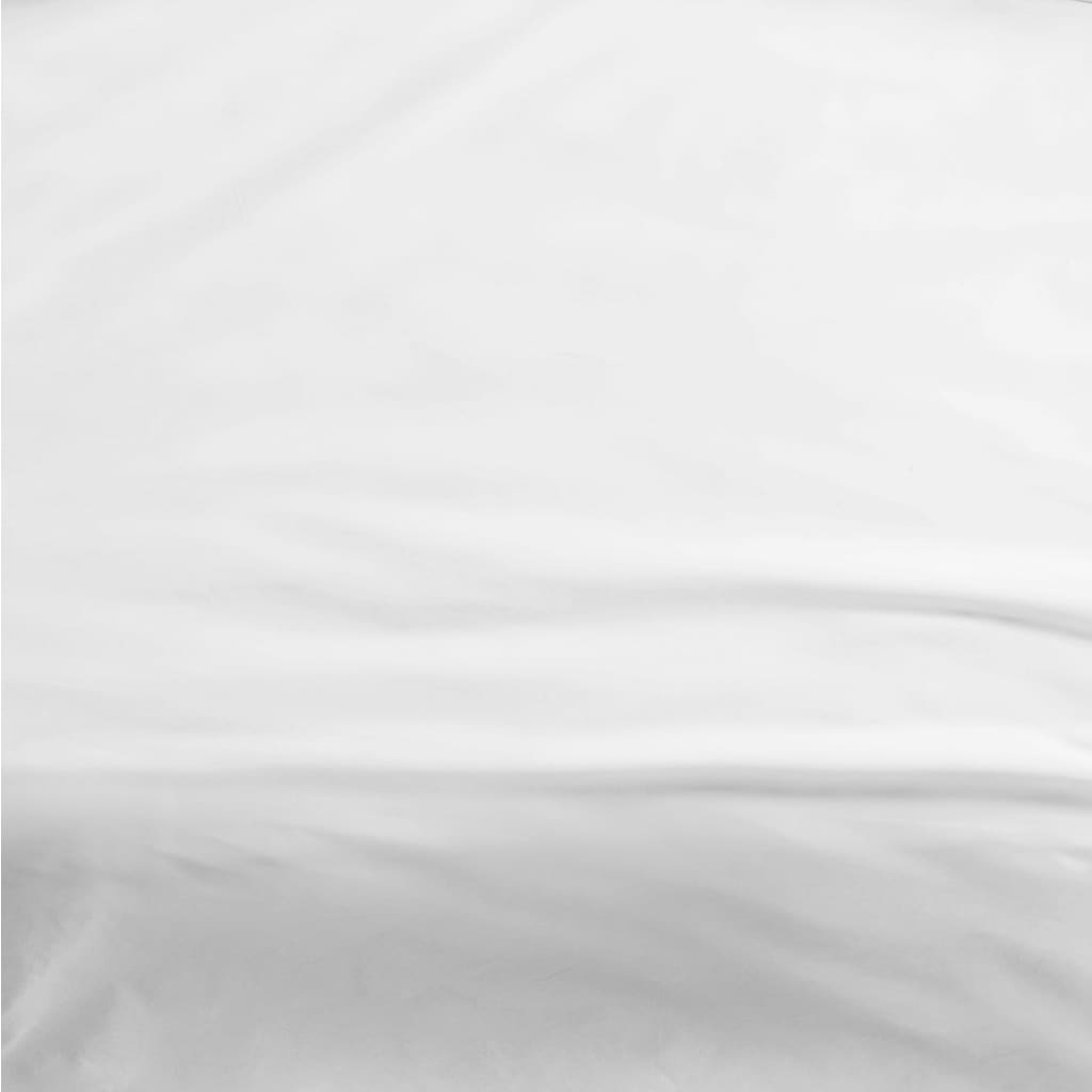 Sewn PREMIUM satin fitted sheet with elastic | White - Cotton
