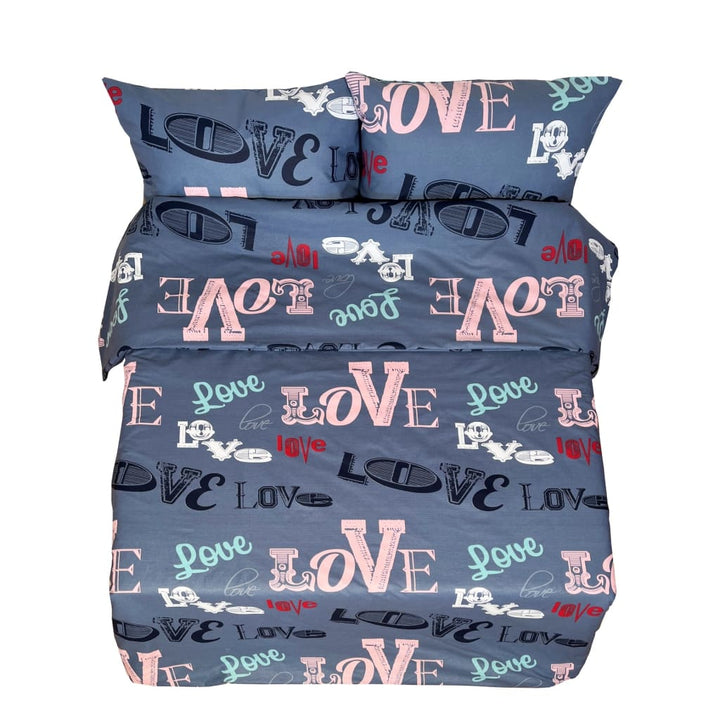 Siuvamas drobinis antklodės užvalkalas | Love - Siuvamas