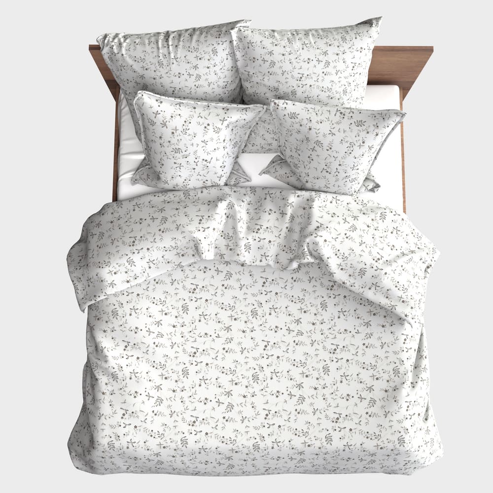 Сшитый хлопковый пододеяльник | Meadow