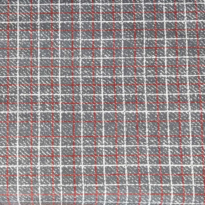 Siuvamas drobinis antklodės užvalkalas | Red line